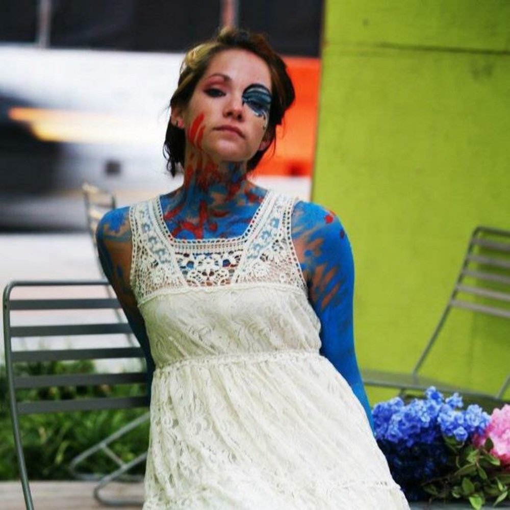 Delia’s cream lace dress